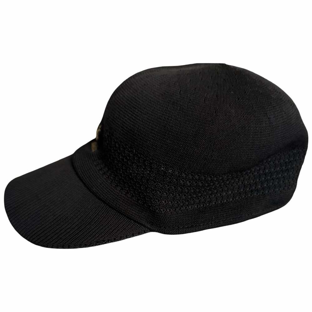 Kangol Tropic Ventair Space Cap Black Baseball Hat Medium - Picture 3 of 4
